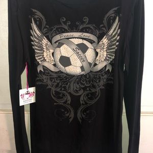 Katydid long sleeve Soccer shirt